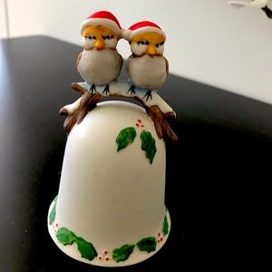 Vintage Christmas Santa Bell